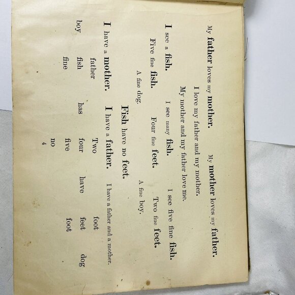 Laura’s Series 1902 A Primer Hailmann Birchard Reading Writing With Cursive Book - Picture 15 of 16